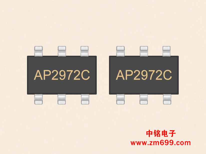 芯朋代理2A同步整流降压驱动芯片--AP2972C